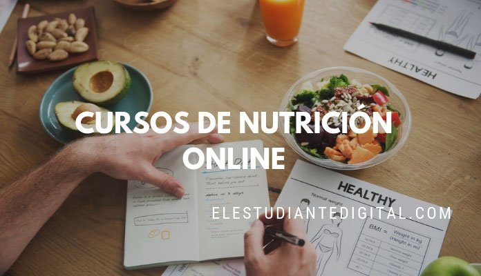 5 Cursos de Nutrición online gratis (Con Certificados)