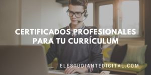 certificados profesionales para el curriculum