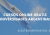 19 Cursos online gratis de Universidades de Argentina para 2023